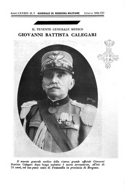 Giornale di medicina militare