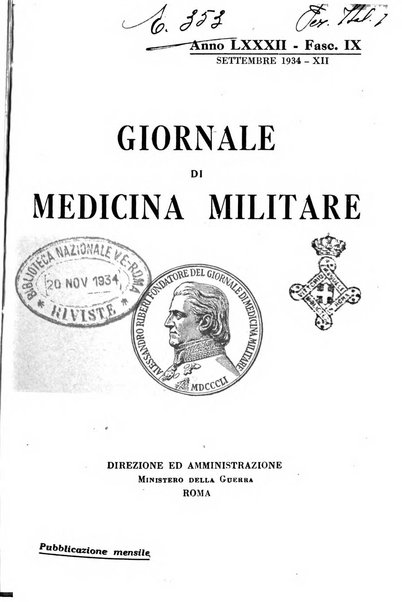 Giornale di medicina militare