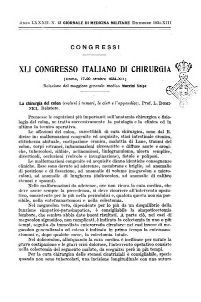 Giornale di medicina militare