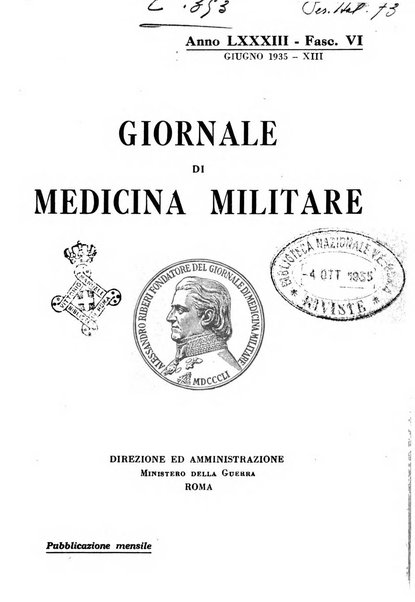 Giornale di medicina militare