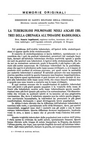 Giornale di medicina militare