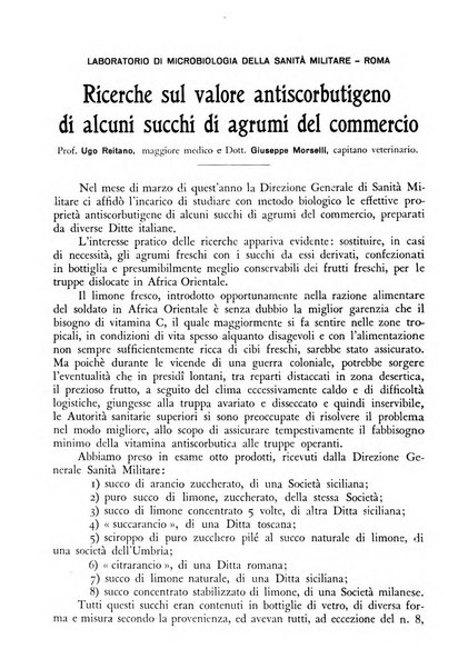 Giornale di medicina militare