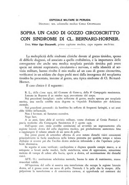 Giornale di medicina militare