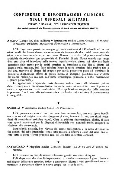 Giornale di medicina militare