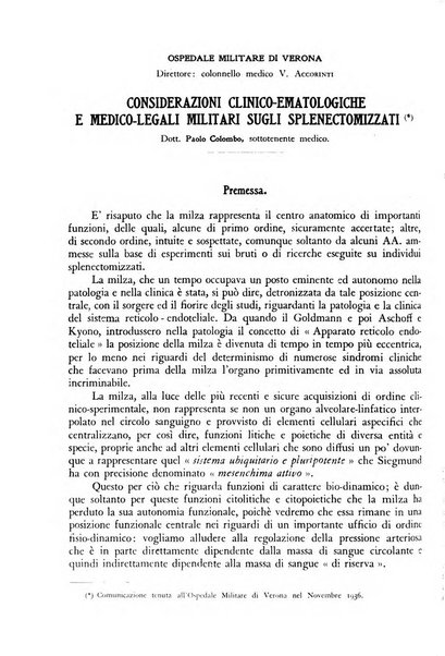 Giornale di medicina militare