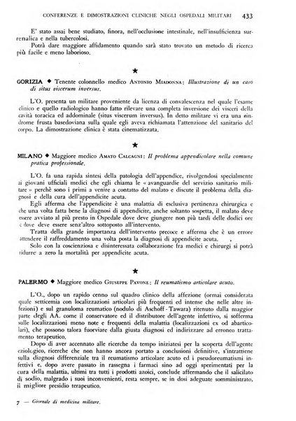 Giornale di medicina militare