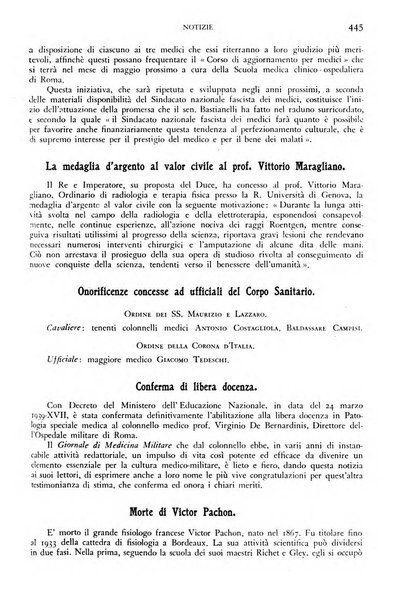 Giornale di medicina militare