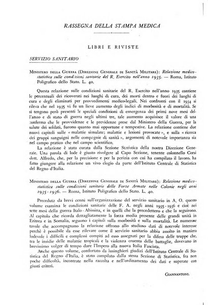 Giornale di medicina militare