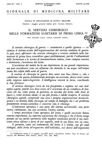 Giornale di medicina militare