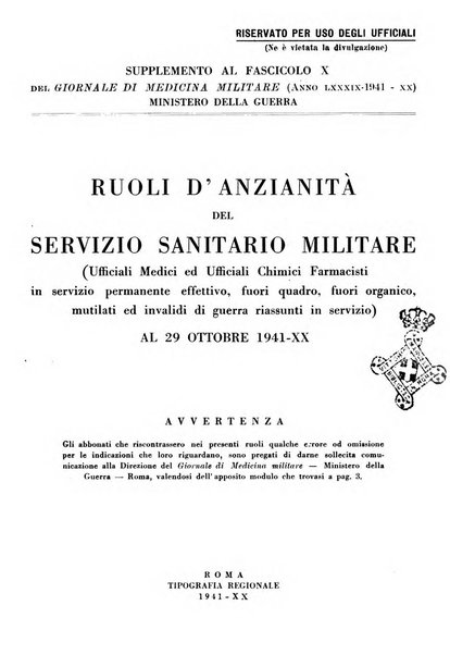 Giornale di medicina militare