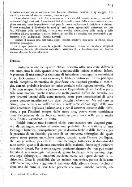 Giornale di medicina militare