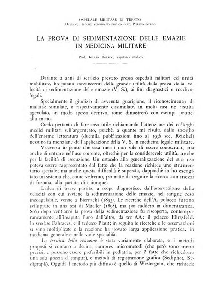 Giornale di medicina militare