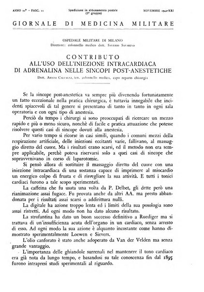 Giornale di medicina militare