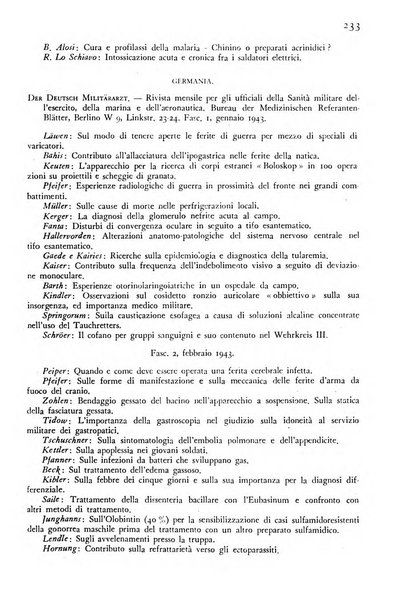 Giornale di medicina militare