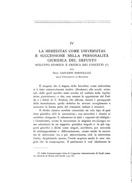 Bullettino dell'Istituto di diritto romano Vittorio Scialoja