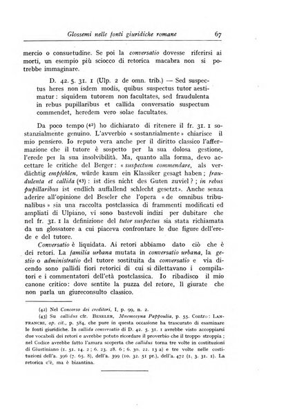 Bullettino dell'Istituto di diritto romano Vittorio Scialoja