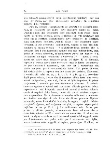 Bullettino dell'Istituto di diritto romano Vittorio Scialoja