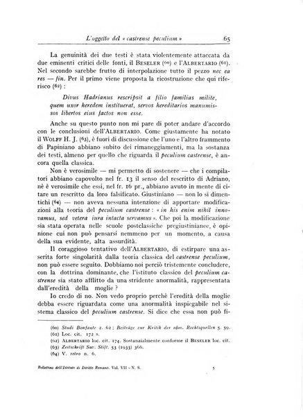 Bullettino dell'Istituto di diritto romano Vittorio Scialoja