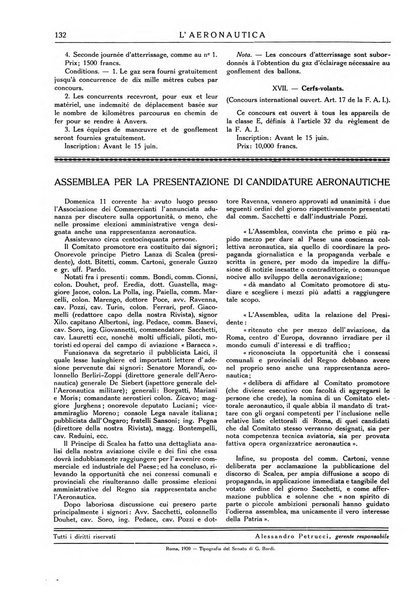 L'aeronautica organo ufficiale dell'Associazione italiana di aerotecnica