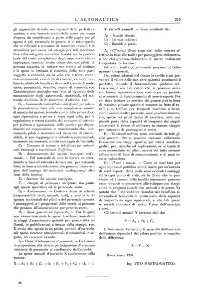 L'aeronautica organo ufficiale dell'Associazione italiana di aerotecnica