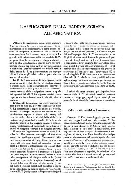 L'aeronautica organo ufficiale dell'Associazione italiana di aerotecnica