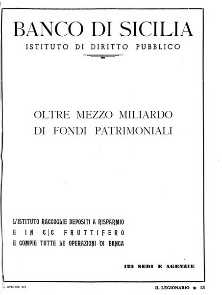 Il legionario organo dei fasci italiani all'estero e nelle colonie