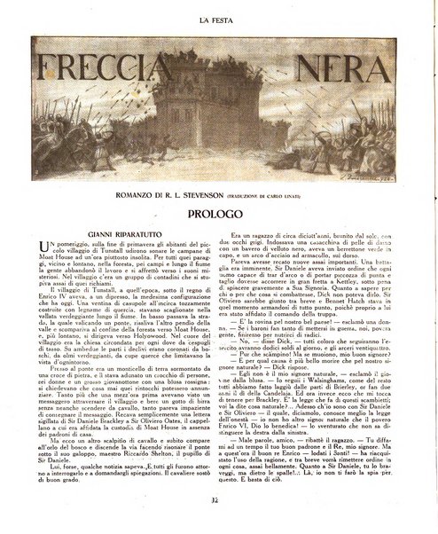 La festa rivista settimanale illustrata della famiglia italiana