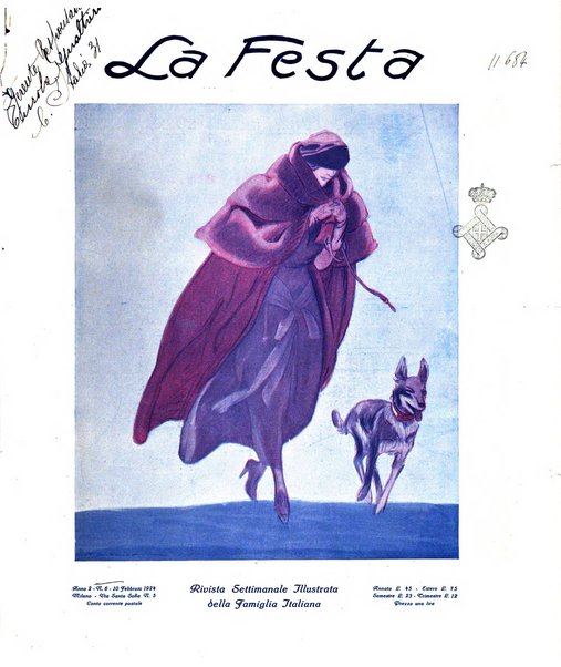 La festa rivista settimanale illustrata della famiglia italiana