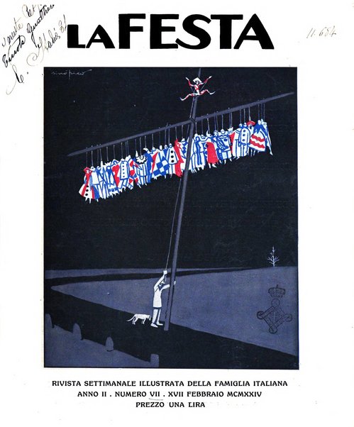 La festa rivista settimanale illustrata della famiglia italiana