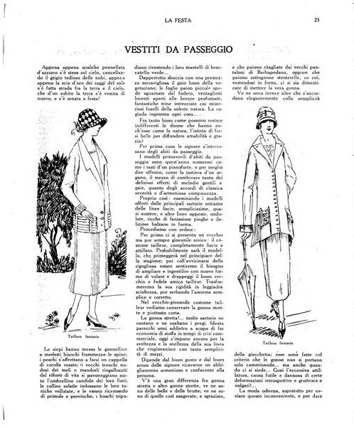 La festa rivista settimanale illustrata della famiglia italiana