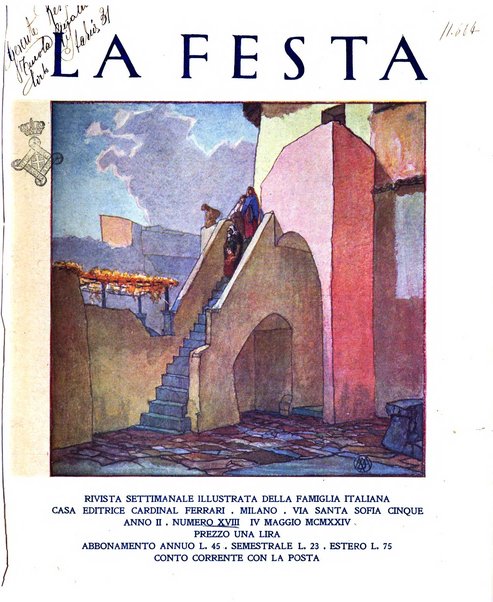 La festa rivista settimanale illustrata della famiglia italiana