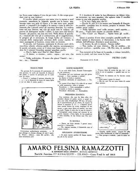 La festa rivista settimanale illustrata della famiglia italiana