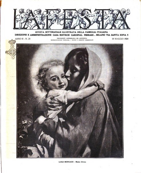 La festa rivista settimanale illustrata della famiglia italiana