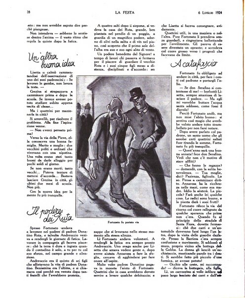 La festa rivista settimanale illustrata della famiglia italiana