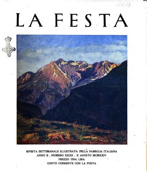 La festa rivista settimanale illustrata della famiglia italiana