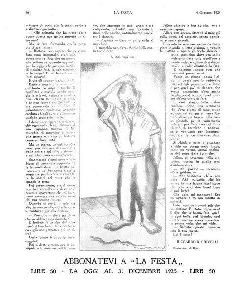 La festa rivista settimanale illustrata della famiglia italiana