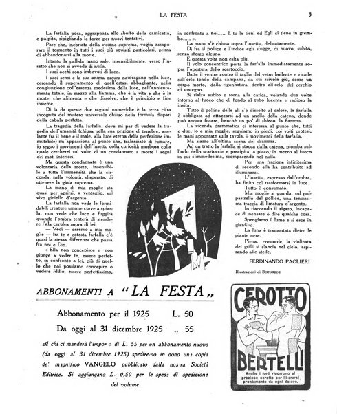 La festa rivista settimanale illustrata della famiglia italiana