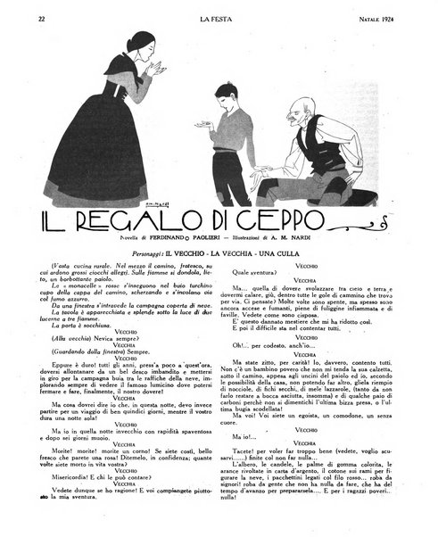 La festa rivista settimanale illustrata della famiglia italiana