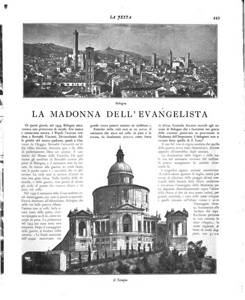 La festa rivista settimanale illustrata della famiglia italiana