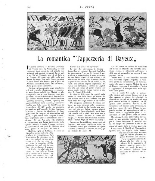 La festa rivista settimanale illustrata della famiglia italiana