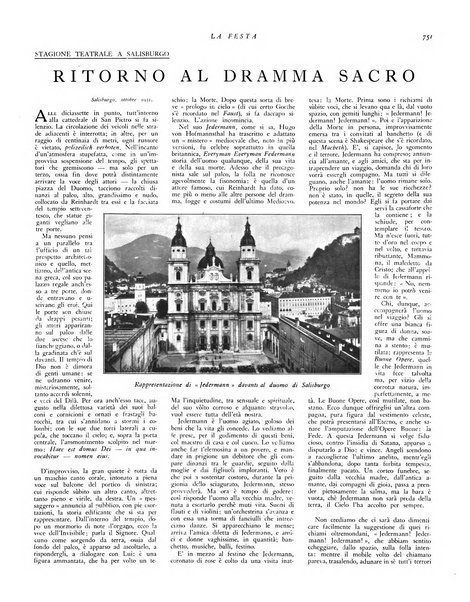 La festa rivista settimanale illustrata della famiglia italiana