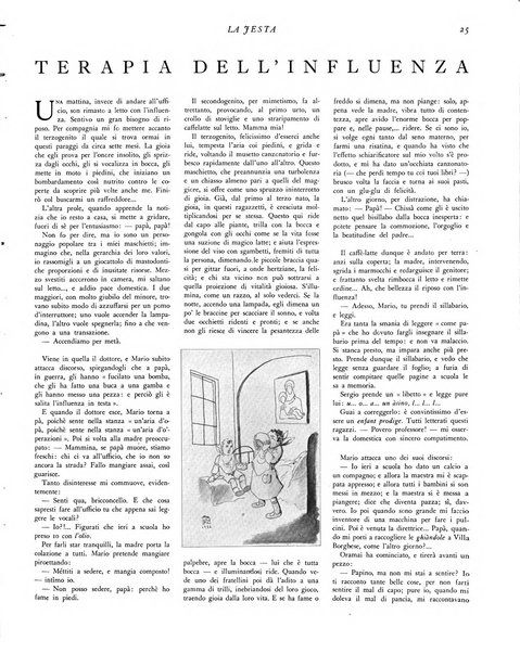 La festa rivista settimanale illustrata della famiglia italiana