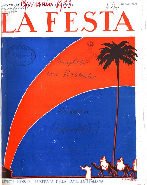 La festa rivista settimanale illustrata della famiglia italiana