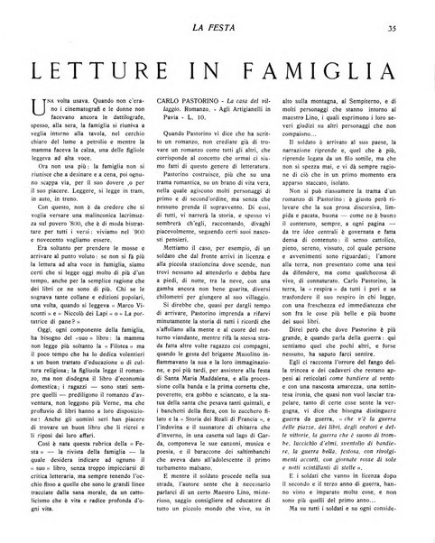 La festa rivista settimanale illustrata della famiglia italiana