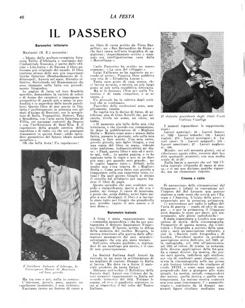 La festa rivista settimanale illustrata della famiglia italiana