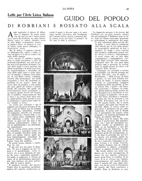 La festa rivista settimanale illustrata della famiglia italiana