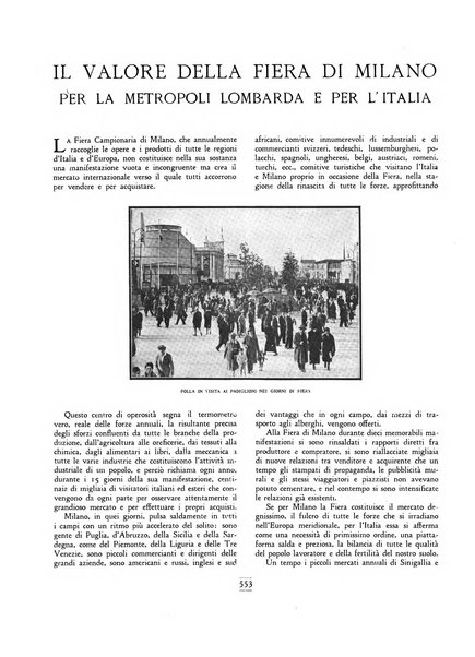 L'Italia che lavora rassegna mensile illustrata