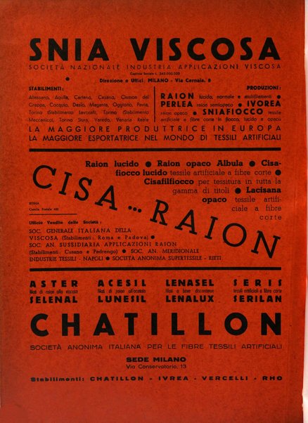 Raion rivista tecnico economica dei tessili moderni