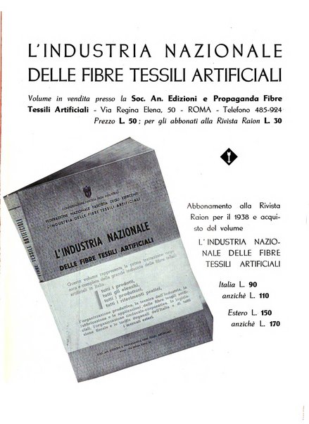 Raion rivista tecnico economica dei tessili moderni