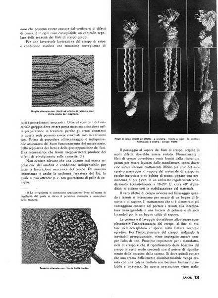 Raion rivista tecnico economica dei tessili moderni